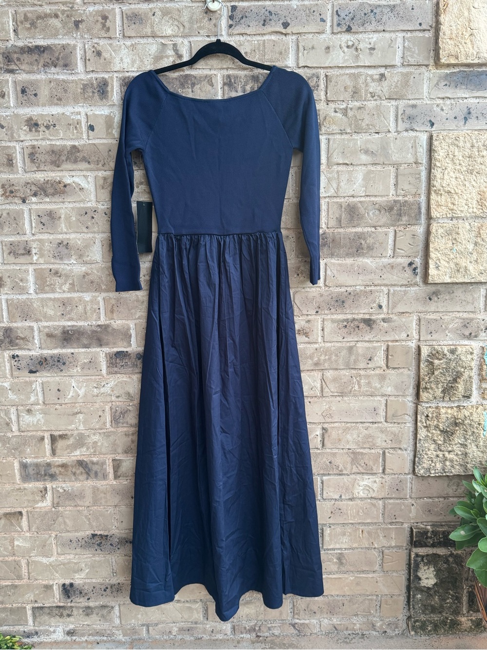 Tuckernuck Navy Clea Maxi Dress Size Large NWT - Picture 10 of 16